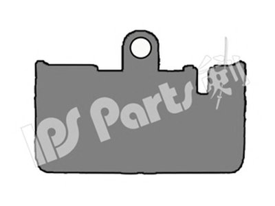 Комплект тормозных колодок, дисковый тормоз IPS Parts IPS Parts купить