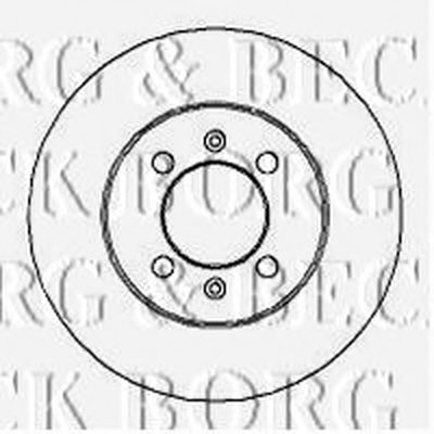 Тормозной диск BORG & BECK купить