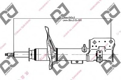 Амортизатор DJ PARTS купить