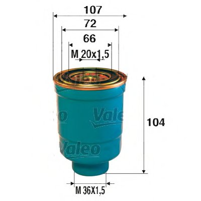 Топливный фильтр VALEO купить