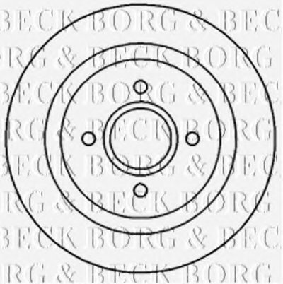 Тормозной диск BORG & BECK купить