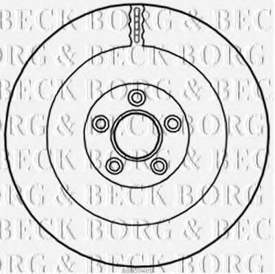 Тормозной диск BORG & BECK купить