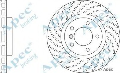 Тормозной диск APEC braking купить