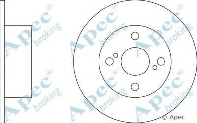 Тормозной диск APEC braking купить