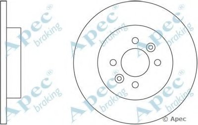 Тормозной диск APEC braking купить