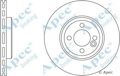 Тормозной диск APEC braking купить