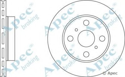 Тормозной диск APEC braking купить