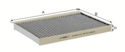 Фильтр, воздух во внутренном пространстве Cabin Filter (Charcoal) for HYUNDAI/KIA GOODWILL купить
