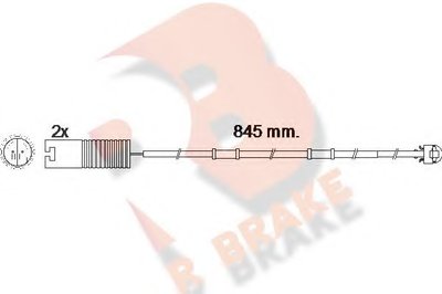 Сигнализатор, износ тормозных колодок R BRAKE купить