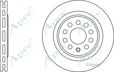 Тормозной диск APEC braking купить