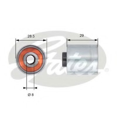 Паразитный / Ведущий ролик, зубчатый ремень PowerGrip® GATES купить