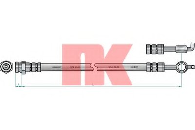 Тормозной шланг NK купить