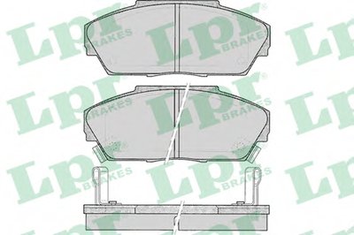 Комплект тормозных колодок, дисковый тормоз LPR купить