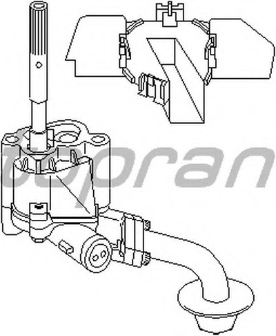 Масляный насос TOPRAN купить