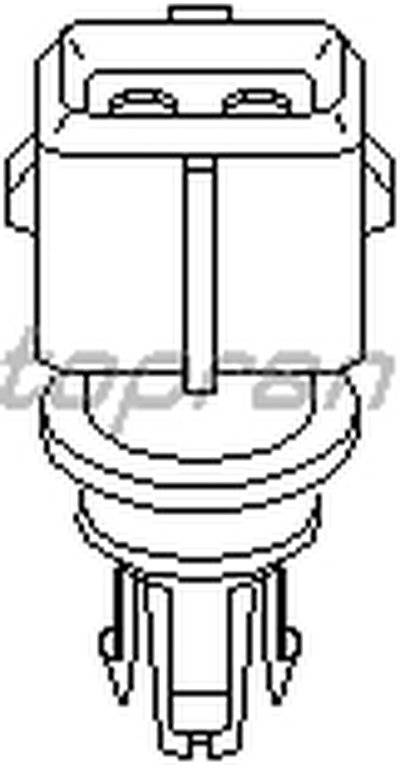 Датчик, температура впускаемого воздуха TOPRAN купить
