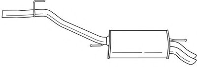 Глушитель выхлопных газов конечный SIGAM купить