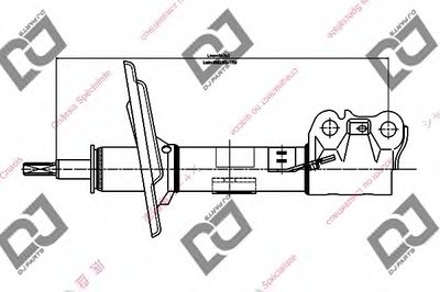 Амортизатор DJ PARTS купить