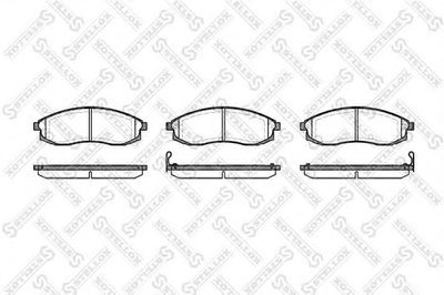 Комплект тормозных колодок, дисковый тормоз STELLOX купить