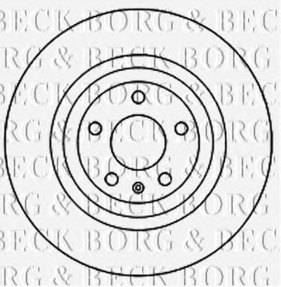 Тормозной диск BORG & BECK купить