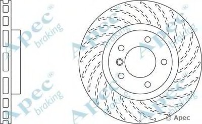 Тормозной диск APEC braking купить