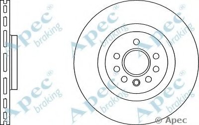 Тормозной диск APEC braking купить