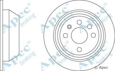 Тормозной диск APEC braking купить