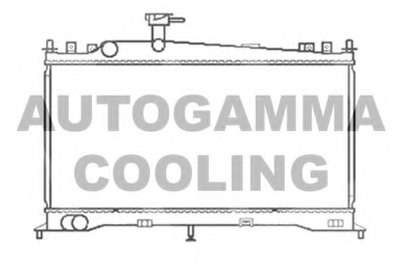 Радиатор, охлаждение двигателя AUTOGAMMA купить