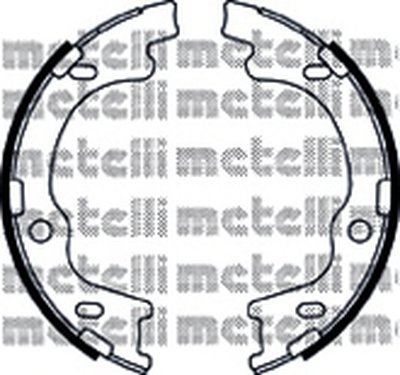 Комплект тормозных колодок, стояночная тормозная система METELLI купить