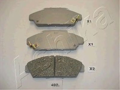 Комплект тормозных колодок, дисковый тормоз ASHIKA купить