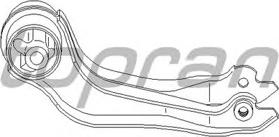 Подвеска, автоматическая коробка передач; Подвеска, ступенчатая коробка передач TOPRAN купить