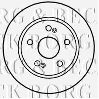 Тормозной диск BORG & BECK купить
