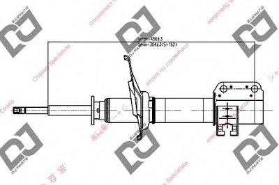 Амортизатор DJ PARTS купить