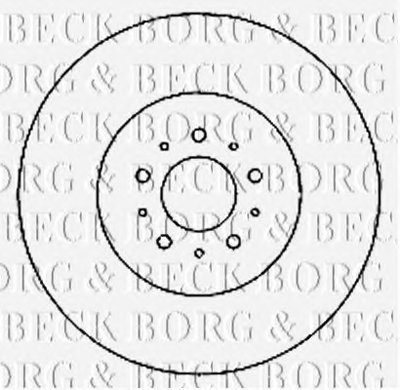 Тормозной диск BORG & BECK купить