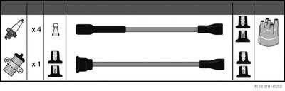 Комплект проводов зажигания HERTH+BUSS JAKOPARTS купить