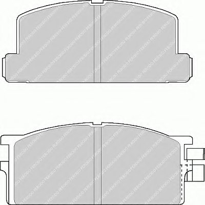 Комплект тормозных колодок, дисковый тормоз PREMIER FERODO купить