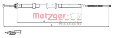 Трос, стояночная тормозная система COFLE METZGER купить