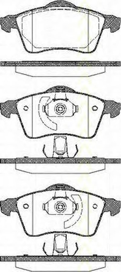 Комплект тормозных колодок, дисковый тормоз TRISCAN купить
