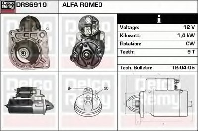 Стартер Remanufactured REMY (Light Duty) DELCO REMY купить