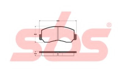 Комплект тормозных колодок, дисковый тормоз sbs купить