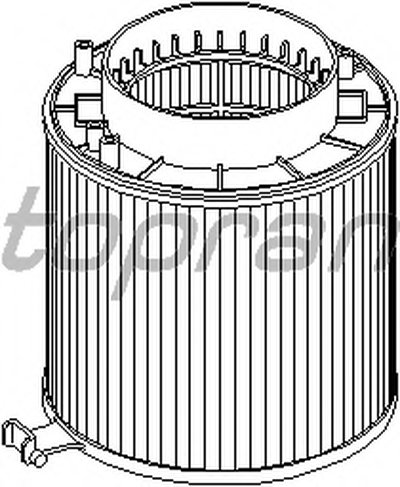 Воздушный фильтр TOPRAN купить