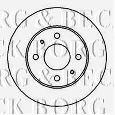 Тормозной диск BORG & BECK купить