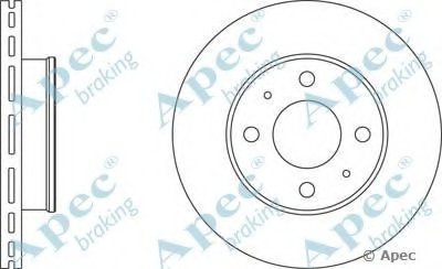 Тормозной диск APEC braking купить