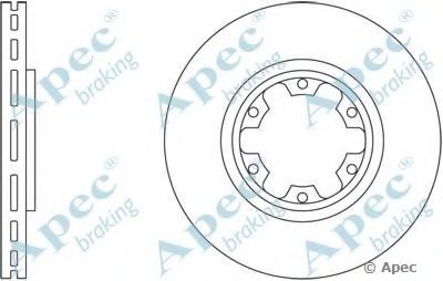 Тормозной диск APEC braking купить