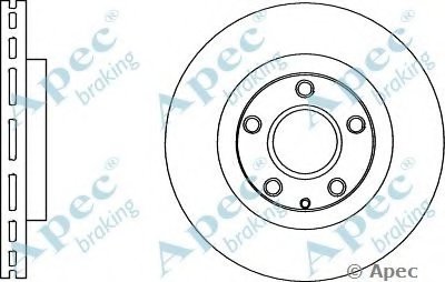 Тормозной диск APEC braking купить