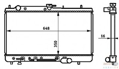 Радиатор, охлаждение двигателя BEHR-HELLA купить