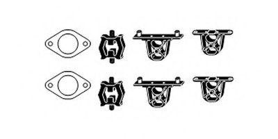 Монтажный комплект, система выпуска HJS купить