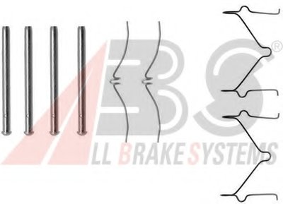 Комплектующие, колодки дискового тормоза A.B.S. купить