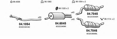 Система выпуска ОГ ASSO купить