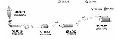 Система выпуска ОГ ASSO купить