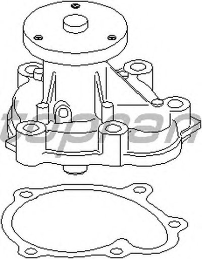 Водяной насос TOPRAN купить